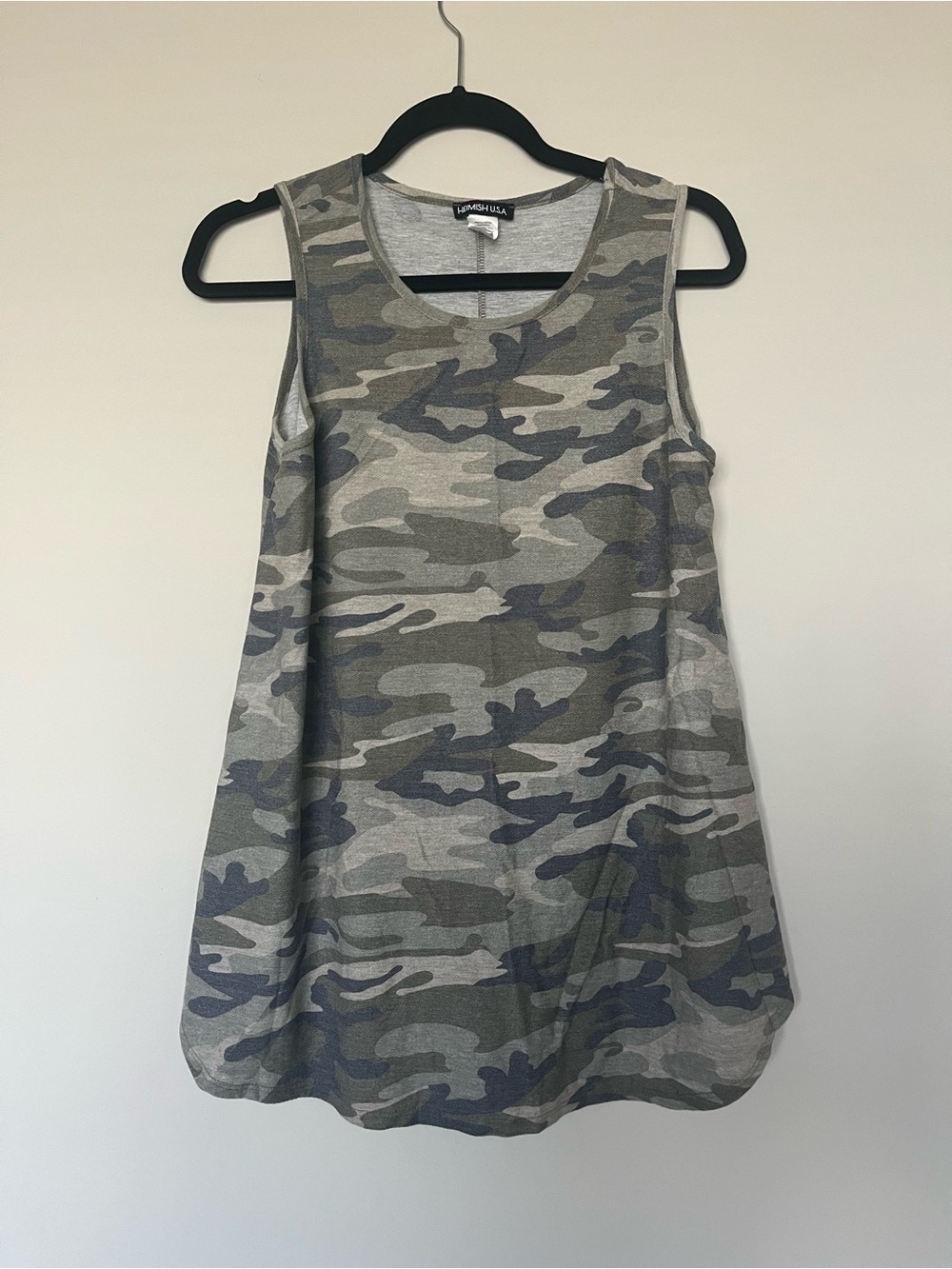 Women’s Camo Sleeveless Tunic